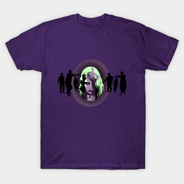 They're Coming (Night of the Living Dead) T-Shirt by PlaidDesign